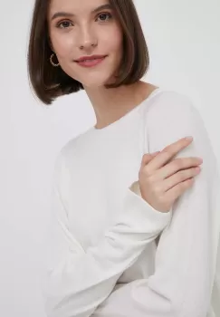 United Colors of Benetton pulover din amestec de lana culoarea bej, light imagine