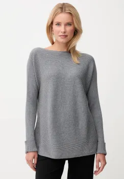 United Colors of Benetton pulover din amestec de lana culoarea gri, 1Y6SD10CH imagine