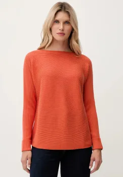 United Colors of Benetton pulover din amestec de lana culoarea portocaliu, 1Y6SD10CH imagine