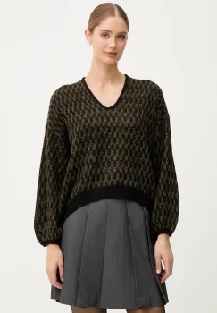 United Colors of Benetton pulover din amestec de lana culoarea verde, light, 1012E403C imagine