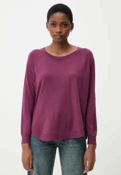 United Colors of Benetton pulover din amestec de lana culoarea violet, light, 1Y6SD10EG imagine