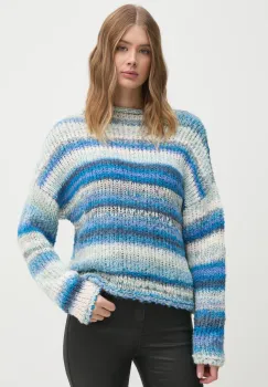 United Colors of Benetton pulover din amestec de lana femei, cu turtleneck, 1060D203C imagine