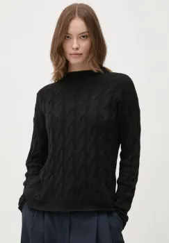 United Colors of Benetton pulover din amestec de lana femei, culoarea negru, 1335D2467 imagine