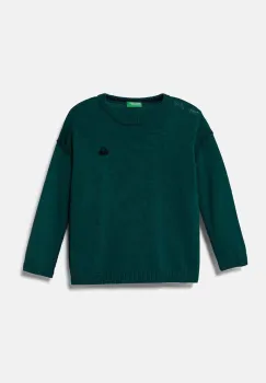 United Colors of Benetton pulover din amestec de lana pentru bebelusi culoarea verde, light, 1041H1025 imagine
