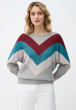 United Colors of Benetton pulover din amestec de lana x Stranger Things culoarea gri, light, 1VUDE10EP imagine