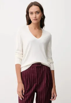 United Colors of Benetton pulover din amestec de matase culoarea roz, light, 1ZRED402L imagine