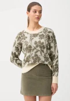 United Colors of Benetton pulover din amestec de mohair culoarea bej, 1VAAE10F3 imagine