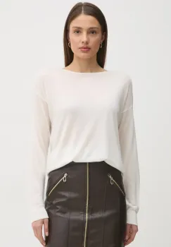 United Colors of Benetton pulover femei, culoarea bej, light, 103VD10AV imagine