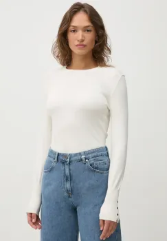 United Colors of Benetton pulover femei, culoarea bej, light, 104HD10CB imagine