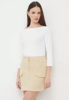 United Colors of Benetton pulover femei, culoarea gri, light imagine