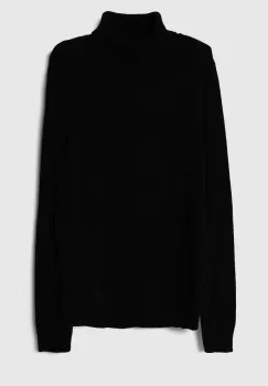United Colors of Benetton pulover pentru copii din amestec de lana culoarea negru, light imagine
