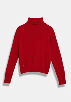 United Colors of Benetton pulover pentru copii din amestec de lana culoarea rosu, light, 106WC200G imagine