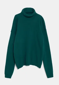 United Colors of Benetton pulover pentru copii din amestec de lana culoarea verde, light imagine