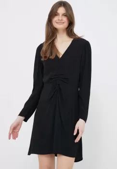 United Colors of Benetton rochie culoarea negru, mini, drept imagine