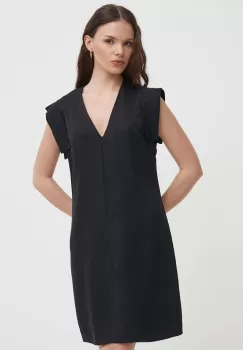 United Colors of Benetton rochie culoarea negru, mini, drept imagine