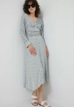 United Colors of Benetton rochie midi, evazati imagine