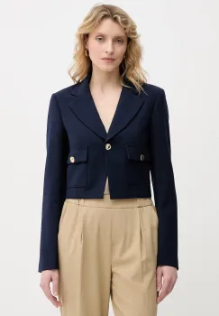 United Colors of Benetton sacou cu un singur rand de nasturi pentru femei imagine