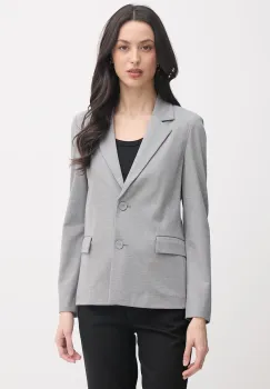 United Colors of Benetton sacou cu un singur rand de nasturi pentru femei, cu vascoza imagine