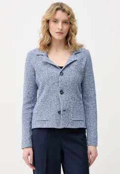 United Colors of Benetton sacou cu un singur rand de nasturi pentru femei, din bumbac imagine