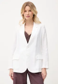 United Colors of Benetton sacou cu un singur rand de nasturi pentru femei, din in imagine