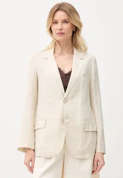 United Colors of Benetton sacou cu un singur rand de nasturi pentru femei, din in imagine