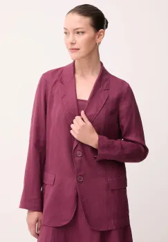 United Colors of Benetton sacou de in culoarea verde, un singur rand de nasturi, neted imagine