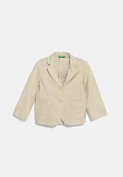 United Colors of Benetton sacou de in pentru copii culoarea bej, 23WBCW00A imagine