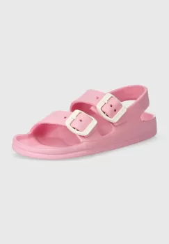 United Colors of Benetton sandale copii culoarea roz imagine
