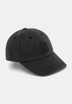 United Colors of Benetton sapca culoarea negru, uni, 6T8JCA02G imagine