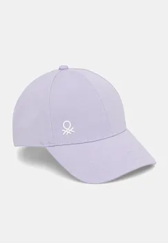 United Colors of Benetton sapca culoarea violet, uni, 6YCTGA012 imagine