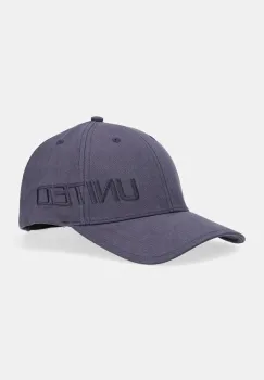 United Colors of Benetton sapca de baseball din bumbac culoarea bleumarin, uni, 6NFPUA01C imagine