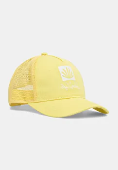United Colors of Benetton sapca de baseball pentru copii culoarea galben, cu imprimeu, 6XJNCA02L imagine