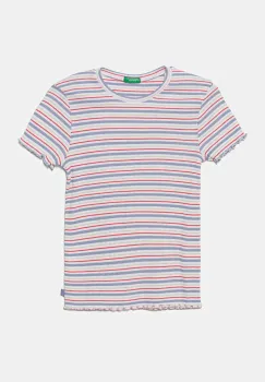 United Colors of Benetton tricou copii culoarea violet, 3TLVC10N0 imagine