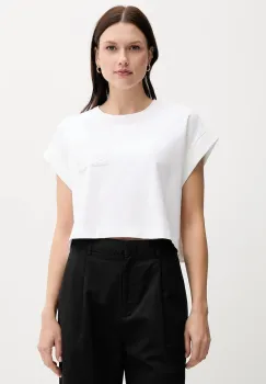 United Colors of Benetton tricou culoarea bej, 3IFVD10AF imagine