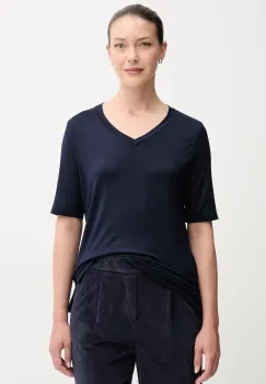 United Colors of Benetton tricou culoarea bleumarin, 3Z12D401G imagine
