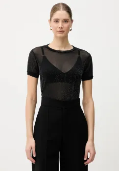 United Colors of Benetton tricou culoarea negru, 33UXD10B8 imagine