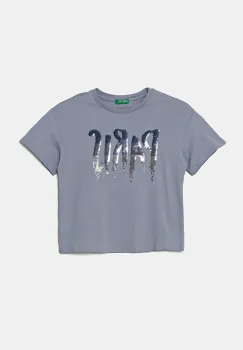 United Colors of Benetton tricou de bumbac pentru copii 3I1XC10NY imagine