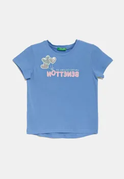 United Colors of Benetton tricou de bumbac pentru copii 3I1XG10JB imagine
