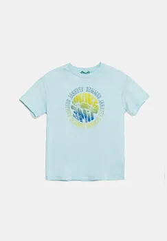United Colors of Benetton tricou de bumbac pentru copii cu imprimeu, 3I1XC10P7 imagine