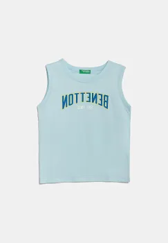 United Colors of Benetton tricou de bumbac pentru copii cu imprimeu, 3I1XGH013 imagine