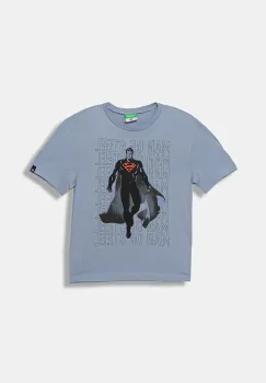 United Colors of Benetton tricou de bumbac pentru copii cu imprimeu, 3JERC10PO imagine