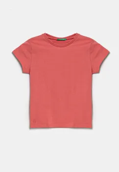 United Colors of Benetton tricou de bumbac pentru copii culoarea roz, 3I1XG106Y imagine