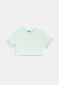 United Colors of Benetton tricou de bumbac pentru copii culoarea verde, 3096C10PC imagine