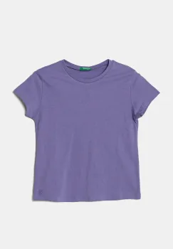 United Colors of Benetton tricou de bumbac pentru copii culoarea violet, 3I1XC109V imagine