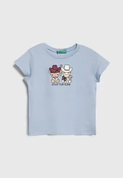 United Colors of Benetton tricou de bumbac pentru copii imagine