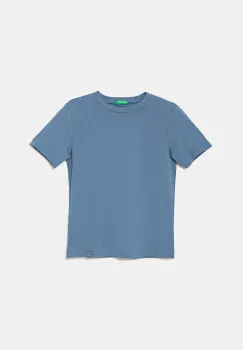United Colors of Benetton tricou de bumbac pentru copii neted, 3I1XC109W imagine