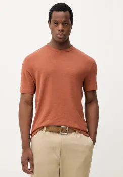 United Colors of Benetton tricou de in culoarea maro, uni, 3UTFU10B1 imagine