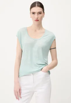 United Colors of Benetton tricou de in culoarea turcoaz, 37UJE16B1 imagine