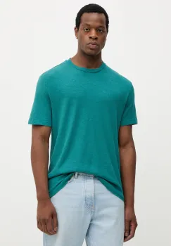 United Colors of Benetton tricou de in culoarea verde, uni, 3UTFU10B1 imagine