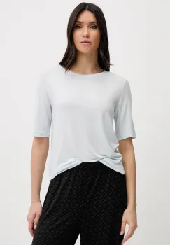 United Colors of Benetton tricou de pijama cu matase imagine